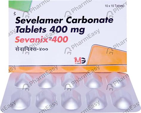Sevanix 400 MG Tablet (10): Uses, Side Effects, Price & Dosage | PharmEasy