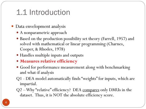 Data Envelopment Analysis Example 的图像结果