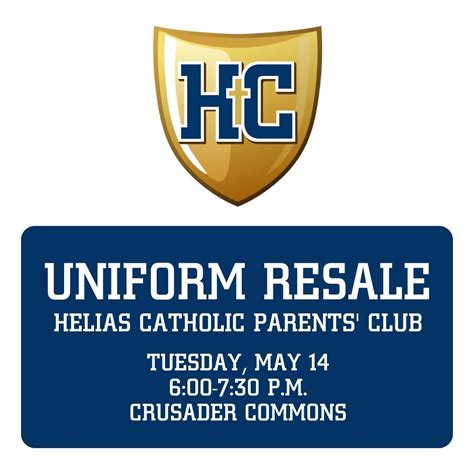 Helias Catholic Parents Club Uniform Resale, Helias Catholic High ...
