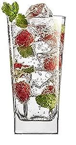 Buy Soduku Water Glass Set Water Glass Tumbler Highball Glasses Clear ...