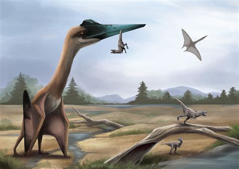 Quetzalcoatlus northropi | Prehistoric, Prehistoric animals, Prehistoric creatures