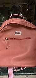 Caprese womens MILA BP Medium PEACH Backpack : Amazon.in: Fashion
