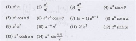 Problems based on Z-transform of some basic functions - Examples