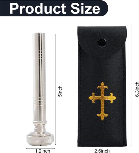Brilucky Christian Pocket Holy Water Sprinkler with Cross India | Ubuy