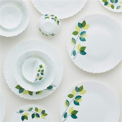 Artysta 'Sea Swirls' Ceramic Dinner Set of 18 Piece | 6 Ceramic Dinner ...