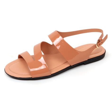 D0492 sandalo basso donna TOD'S scarpa rosa salmone shoe woman