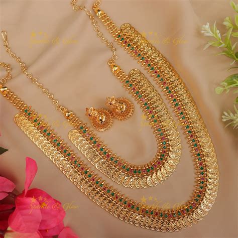 Stunning Lakshmi coin Micro gold Bridal Set – Sparkle and Glow