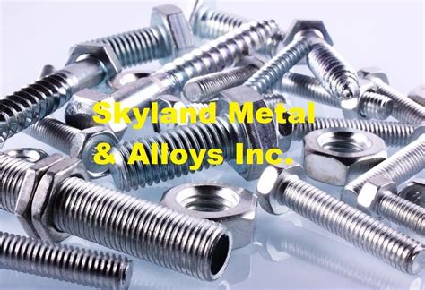Metal Fasteners - Stainless Steel Hex Head Bolt 904L Exporter from Mumbai