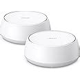TP-Link Deco BE25(2-Pack) Dual Band BE5000 Whole Home Mesh WiFi 7 ...