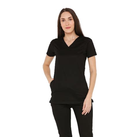 Shop Women's Stretch Scrub Suit in V neck, with Free Delivery & Embroidery