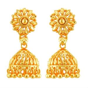 Flipkart.com - Buy MEENAZ Traditional jhumka Jhumkas 1 gram gold ...
