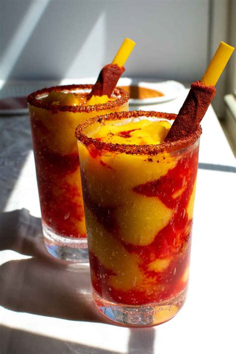 Frozen Mango Chamoy Margarita Recipe | Besto Blog