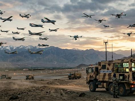 IAF seeks indigenous drone swarm radar system to boost surveillance in ...