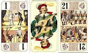 French card game in Davis Square, red line, Mr. Crêpe, Somerville, 20 ...