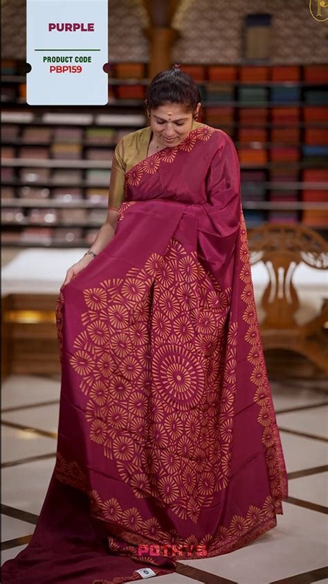 Maroon and mustard yellow colour Turkey crepe saree with an bigcircle