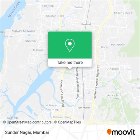 How to Get to Sunder Nagar in Malad West by Bus, Metro or Train?