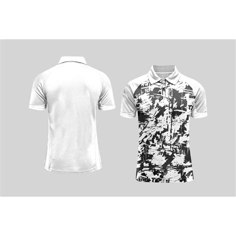 Next Print Cricket Polo Half White Customized Jersey NPCWH00A454