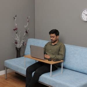 Invisible Bed Wood Portable Laptop Table Price in India - Buy Invisible ...