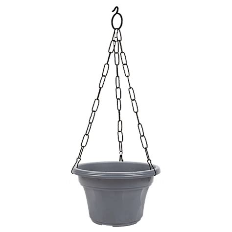 Buy Klassic Hanging Pot With Chain - Grey, 20 cm, Blessing Online at ...