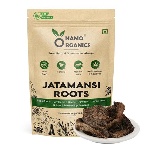 Buy Namo Organcis Jatamansi Root 100g - Balchad - Jatamasi Jadd ...