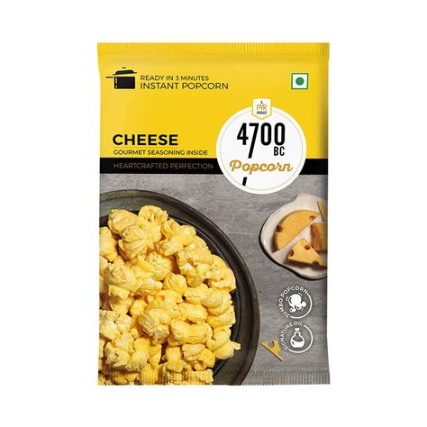 4700BC Instant Popcorn, Cheese, Pouch, 600g (Pack of 10) : Amazon.in ...
