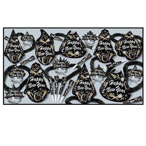 New Year Tymes Asst for 25 Party Accessory (1 count) : Amazon.in: Home ...