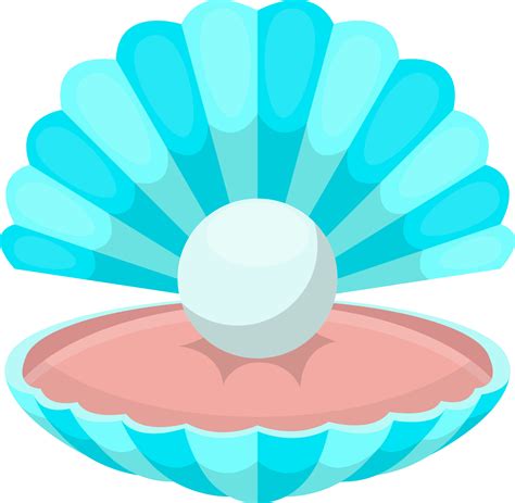 Green Seashell Clipart