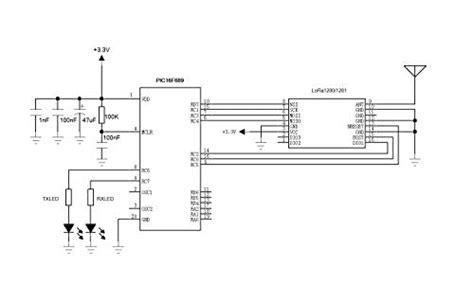 LORA1280 sx1280 lora Module - 100mW 2.4Ghz Long Range Wireless transce ...