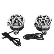 Buy ANGGREK Motorcycle Speakers, Moto Music Speaker,2Pcs Universal ...