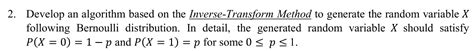 Image result for Inverse Transform Method