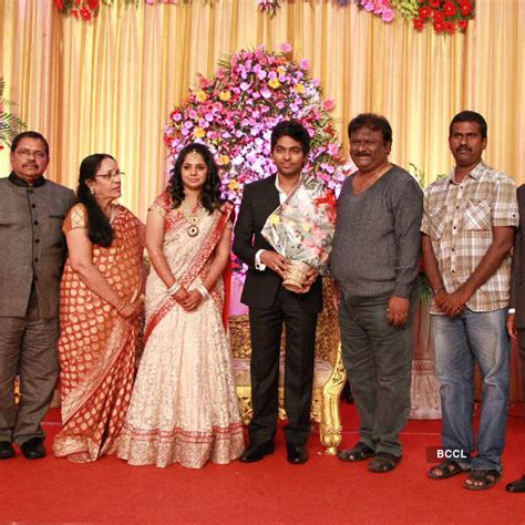 Guests during the wedding reception of GV Prakash Kumar and Saindhavi ...