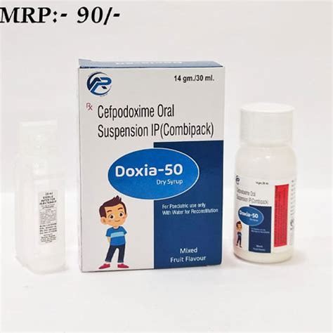 DOXIA-50 DRY SYRUP Ambrosia Pharma