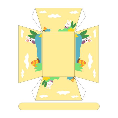 Image result for Paper Box Template Printable Easter