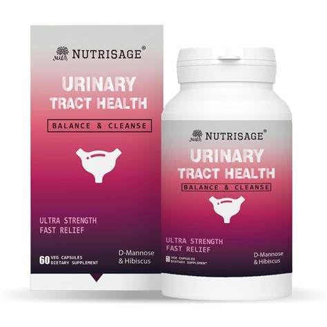 Buy Nutrisage Urinary Tract Cleanse & Bladder Health, D-Mannose ...