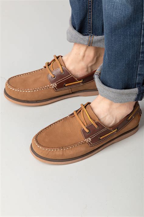 Mens Leather Deck Shoes UK | Rydale