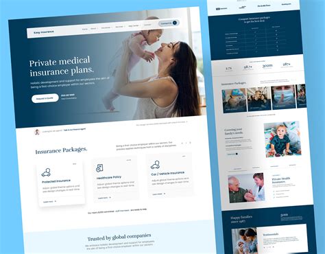 Insurance Web Design 的图像结果