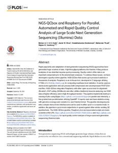 NGS-QCbox and Raspberry for Parallel, Automated and Rapid Quality ...