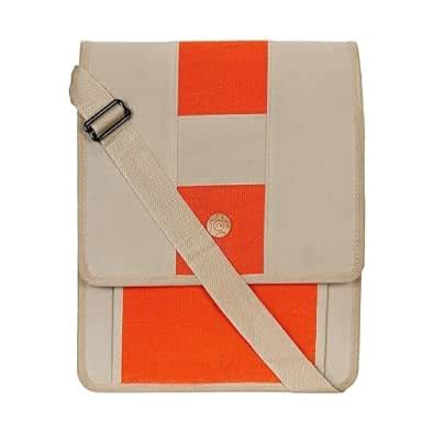 CAMPIO Orange Jute Conference Bag with Adjustable Shoulder Strap | Eco ...