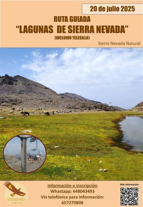 RUTA GUIADA “LAS LAGUNAS DE SIERRA NEVADA” INCLUIDO TELESILLA, Ctra. de ...