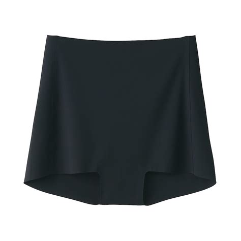 W's Complete seamless Boy shorts LADY M Black | MUJI