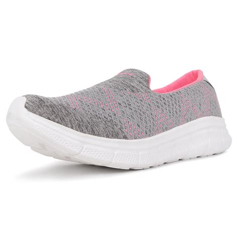 Buy Pink Grey Athleisure Shoes for Women SL 9036 Online at best Price ...