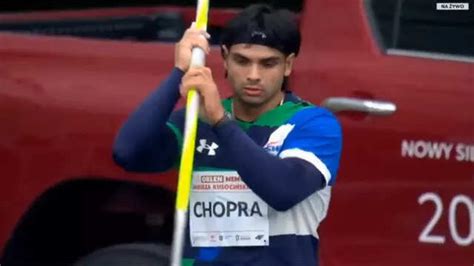 Neeraj Chopra finishes second at Kusocinski Memorial with final-round ...