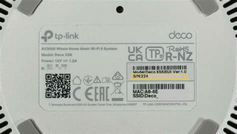 How to find serial number on TP-Link devices