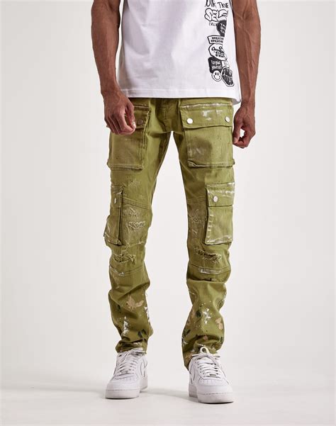 True Religion Cargo Pants Khaki