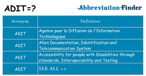 Image result for Adit Engineering Terminology