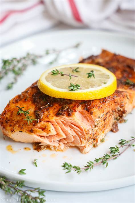 Oven Baked Salmon - Simply Home Cooked