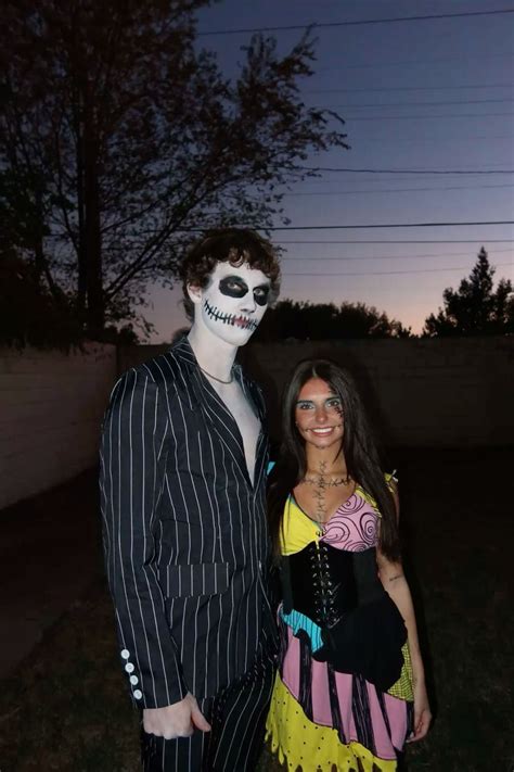 Nightmare before christmas jack and sally costume in 2025 | Pretty ...