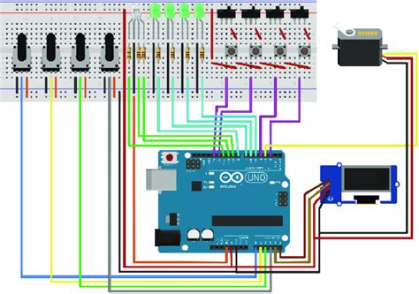 Fritzing Arduino Simulator 的图像结果