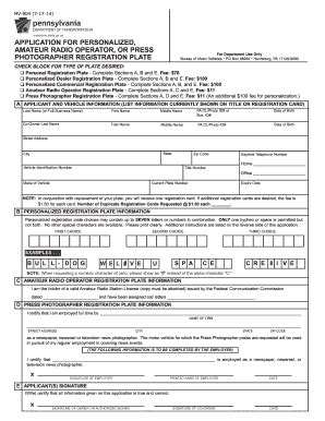 2014 Form PA MV-904 Fill Online, Printable, Fillable, Blank - pdfFiller