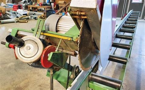 KRÜSI Log House Production Line Type CM 40 in Malax, Ostrobothnia, Finland